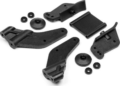 Alloy Adjustable Rear Wing Mount Set - Offroad - CS-Electronic GmbH