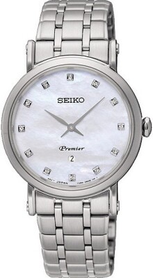 Seiko - Dameur - Sxb433p1 - Rund 30,5 - Stål - Sølv Perlemor | Se tilbud og køb på Gucca.dk