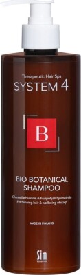 System 4 - Bio Botanical Shampoo B - 500 Ml | Se tilbud og køb på Gucca.dk