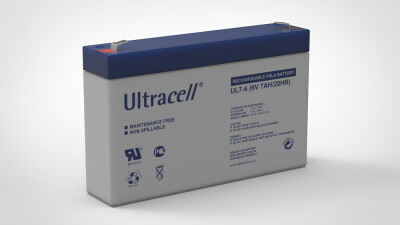 Modregning Jeg vil være stærk ødelagte Ultracell - Batteri - 6v 7ah | Se tilbud og køb på Gucca.dk