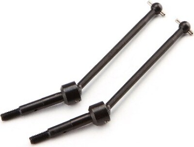 2 Alberi Di Trasmissione CVD In Acciaio Temprato #106709 Per HPI SAVAGE XS FLUX