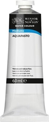 Winsor & Newton Aquapasto Aquarellverdicker - 60ml Tube, Für Pastöse Effekte Und Leuchtende Farben