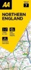 Aa Road Map Britain 7 Northern England