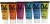 Akrylmaling - Glimmer - Assorterede Farver - 04 - 6X20Ml - A-Color