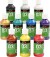 Akrylmaling - Metallic - Forskellige Farver - 03 - 10X120 Ml - A-Color
