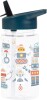 A Little Lovely Company - Drikkeflaske - Robots - 450 Ml