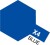 Tamiya - Acrylic Mini - X-4 Blue Gloss 10 Ml - 81504