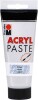 Strukturpasta Akryl - Acryl Paste - Sølv - 100 Ml - Marabu
