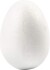 Æg - H 6 Cm - Hvid - 50 Stk