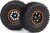 Assembled Wheel Tyre Orange2Pcs - Mv150737 - Maverick Rc