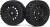 Assembled Wheel Tyre Set 2Pcs - 548007 - Blackzon