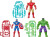 Avengers - Figur Med Udstyr - 11 Cm - Assorteret - Hasbro G2469