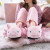 Axolotl Slippers - Hjemmesko - One-Size - Pink