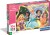 Disney Princess Puslespil - Super Color - 104 Brikker - Clementoni