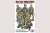 Tamiya - German Infantry Set Late Wwii - Model Figurer - 1 35 - 35382