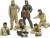 Tamiya - Us Tank Crew Set European Theater - Model Figurer - 1 35 - 35347
