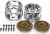 2-Piece Wide Mesh Wheels 1 Pair 4Wdtouring Car - 50549 - Tamiya