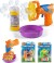 4 - Kids - Batteridrevet Sæbeboble Pistol - Assorteret