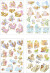 3D Motiver - Baby - 21X30 Cm - 4 Ark
