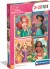 Disney Princess Puslespil - Color - 2X20 Brikker - Clementoni