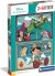 Disney Puslespil - Classics - Super Color - 2X60 Brikker - Clementoni