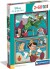 Disney Puslespil - Classics - Super Color - 2X60 Brikker - Clementoni