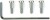 3X14Mm Lf Step Screw X4 - 54409 - Tamiya