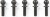 5X8Mm Hhhb Connector 5Stk - 53969 - Tamiya