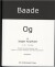 Baade - Og Torsdag - Bog