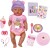 Baby Born - Eva Baby Dukke - 43 Cm - Pige - Pink Med Tilbehør