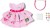 Baby Born - Kjole Med Pins - 43 Cm - Lyserød