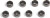 Ball Bearings Ø3X6X25Mm 8Pcs - 548135 - Blackzon