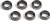 Ball Bearings Ø5X8X25Mm 6Pcs - 548134 - Blackzon