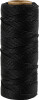 Bambus Snor - Tykkelse 1 Mm - Sort - 65 M