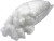 Bamsefyld - Hvid - 1 Kg