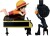 Banpresto - One Piece - Monkey D Luffy Brook Collectable Figure Log Stories