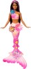 Barbie - Flower Magic Mermaid - Sort Havfrue Dukke