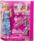Barbie - Deluxe Style Dukke Med 4 Sæt Tøj - Mattel Jnc61
