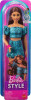 Barbie - Fashionista Teal Dyreprint