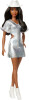 Barbie - Fashionistas - Sparkly Silver Dress