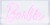 Barbie Lampe - Neon Led Lys - Pink