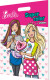 Barbie - Super Color Stickers Carry Along - Bog