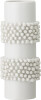 Bloomingville - Barrit Vase - Hvid - Stentøj - 20 5 Cm