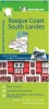 Michelin Kort - Basque Coast - South Landes - English Book