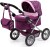 Bayer - Dukkevogn Med Kaleche Indkøbskurv - Trendy - Lilla