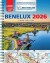 Michelin Kort - Benelux 2026 Michelin Tourist Motoring Atlas - A4 - English Book