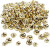 Bjælder - Ø 13 15 17 Mm - Guld - 220 Assorterede