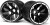 Black Wheels 2 Pcs Blackout Mt - Mv24105 - Maverick Rc