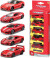 Bburago - Ferrari Race Play Sæt Med 5 Biler - 1 64 - 7 Cm - Assorteret