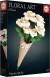 Educa - Floral Art Handcraft Kit - Papirblomster Diy - 6 Hvide Roser